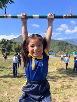 Nepal, Volunteering in a primary school